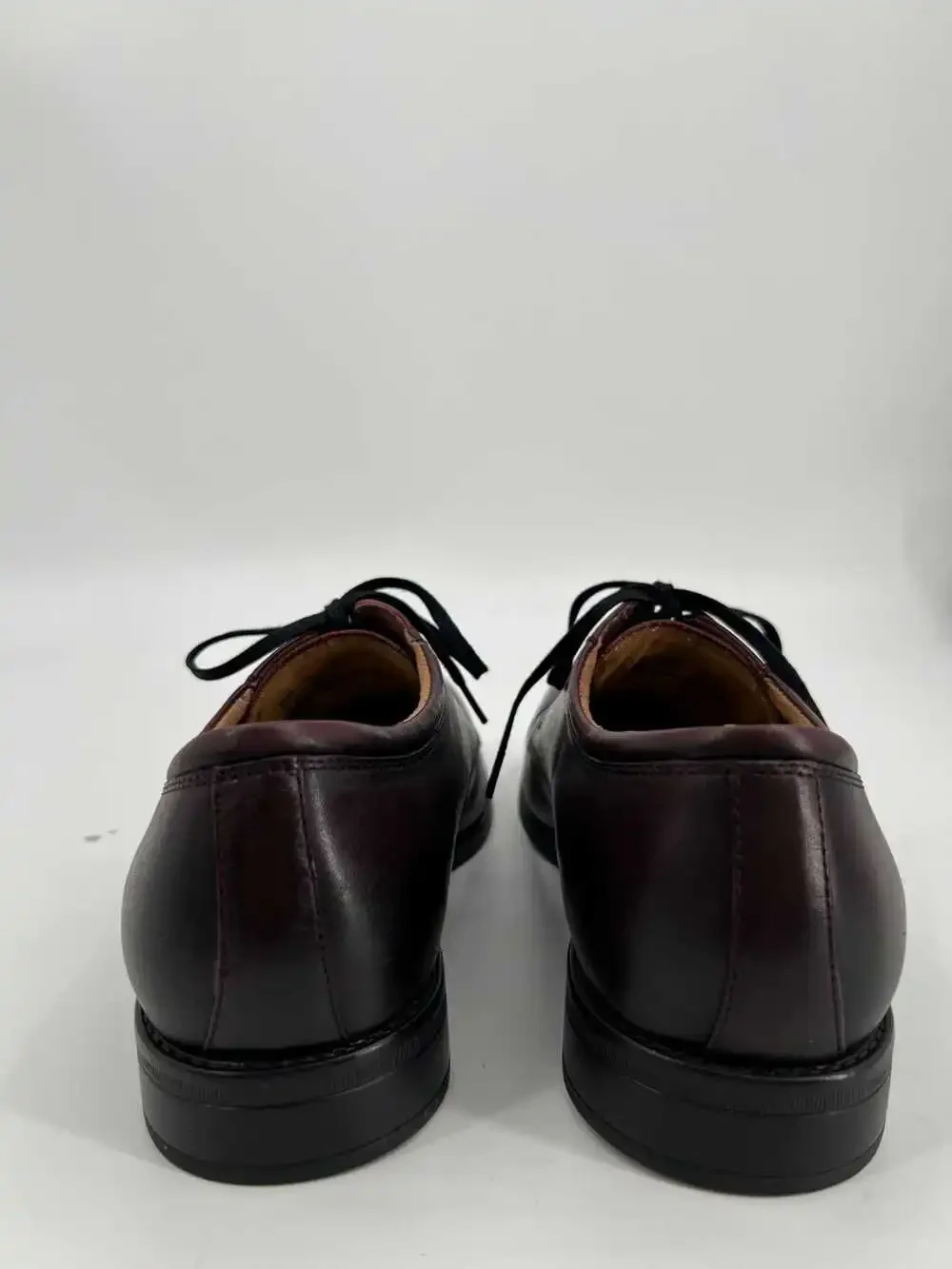 Florsheim Dark Brown Cap Toe Loafers | Leather, Size 10.5